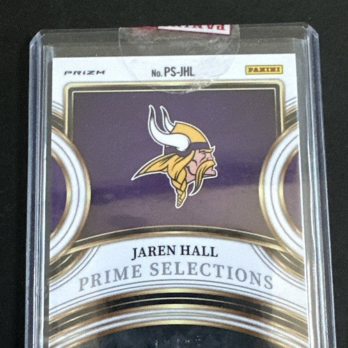 JAREN HALL 2023 SELECT PRIME RPA ROOKIE PATCH TIE DYE RC AUTO /25 Mint Sealed