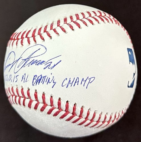 Miguel Cabrera Signed Official MLB Baseball Tigers Batting Champion Auto BAS COA