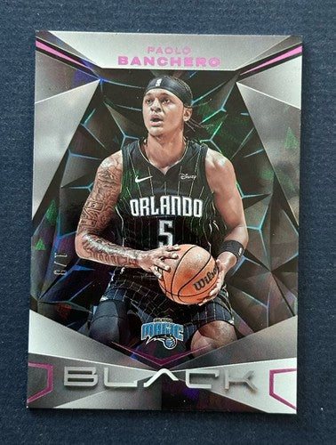 2023-24 Panini Black Paolo Banchero #20 1/8 SSP  Rare Orlando Magic