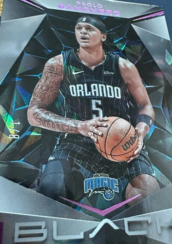 2023-24 Panini Black Paolo Banchero #20 1/8 SSP  Rare Orlando Magic