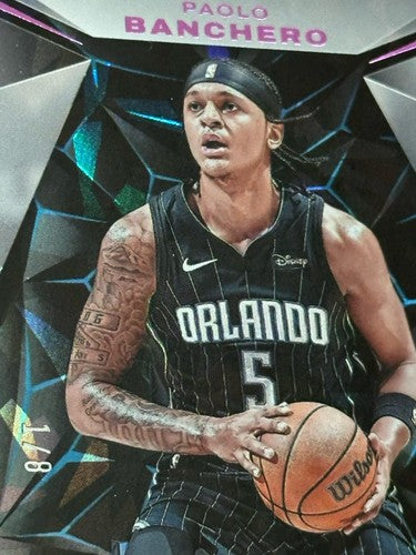 2023-24 Panini Black Paolo Banchero #20 1/8 SSP  Rare Orlando Magic