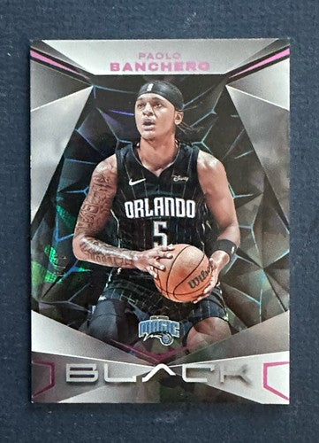 2023-24 Panini Black Paolo Banchero #20 1/8 SSP  Rare Orlando Magic