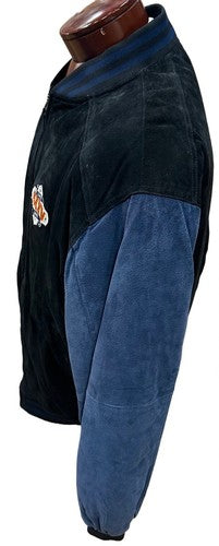 Giants Ravens Super Bowl XXXV Carl Banks G-III Suede Jacket NFL Licensed New Tag