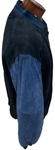 Giants Ravens Super Bowl XXXV Carl Banks G-III Suede Jacket NFL Licensed New Tag
