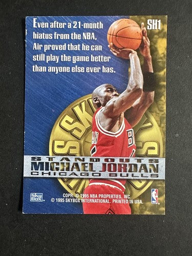 1995-96 Skybox Premium Michael Jordan Standouts Hobby #SH1 Bulls