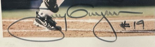 Tony Gwynn Signed 8x10 Photo Padres Great Fan Frank Best Wishes Auto COA