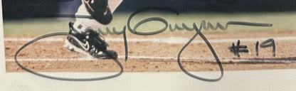 Tony Gwynn Signed 8x10 Photo Padres Great Fan Frank Best Wishes Auto COA