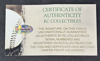Tommy John Signed Official MLB Baseball Yankees 4 Stat 4x AS 2245 Ks Auto COA