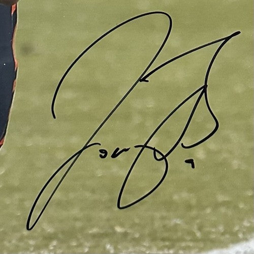 Joe Burrow Signed 16x20 Framed Photo Cincinnati Bengals Autograph Fanatics COA