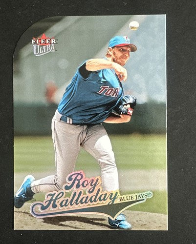 2004 Fleer Ultra Platinum Medallion  #82 Roy Halladay Blue Jays /66 Mint HOF