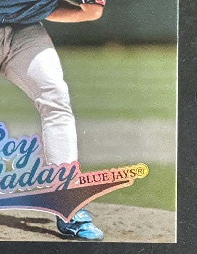 2004 Fleer Ultra Platinum Medallion  #82 Roy Halladay Blue Jays /66 Mint HOF