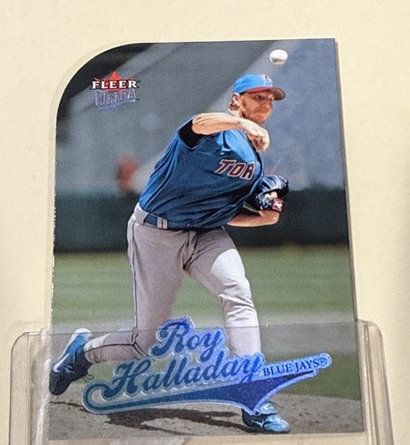 2004 Fleer Ultra Platinum Medallion  #82 Roy Halladay Blue Jays /66 Mint HOF