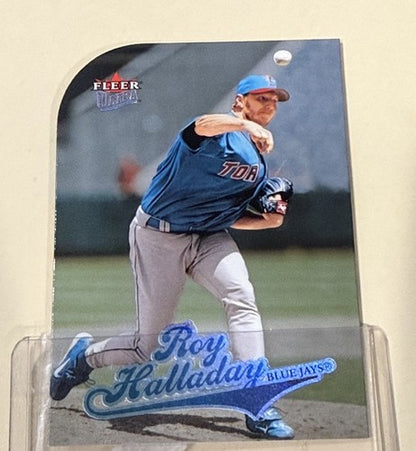 2004 Fleer Ultra Platinum Medallion  #82 Roy Halladay Blue Jays /66 Mint HOF