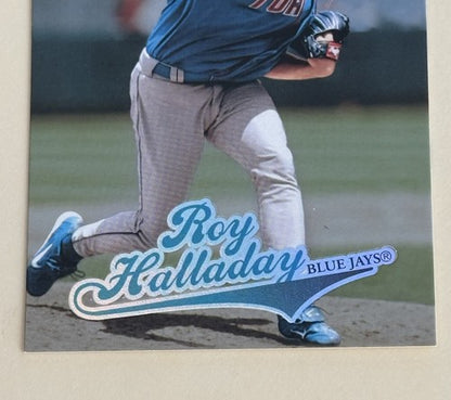2004 Fleer Ultra Platinum Medallion  #82 Roy Halladay Blue Jays /66 Mint HOF