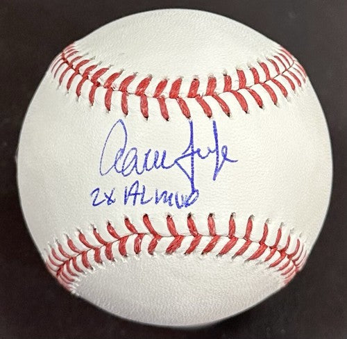 Aaron Judge Signed Official MLB Baseball 2x AL MVP Autograph Yankees Fanatics