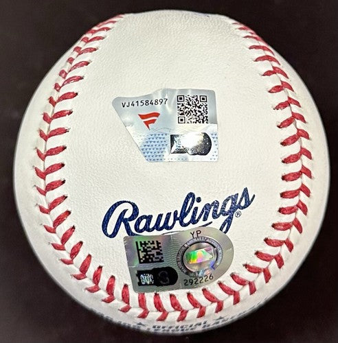 Aaron Judge Signed Official MLB Baseball 2x AL MVP Autograph Yankees Fanatics