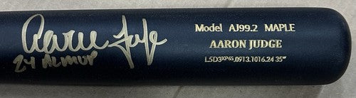 Aaron Judge Yankees Signed Chandler Game Model Bat 24 AL MVP Auto Fanatics MLB