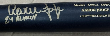 Aaron Judge Yankees Signed Chandler Game Model Bat 24 AL MVP Auto Fanatics MLB
