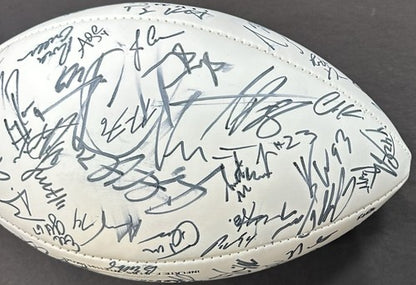 2008 Pro Bowl Team Signed NFL Football Adrian Peterson Tony Romo 40 + Auto Coa