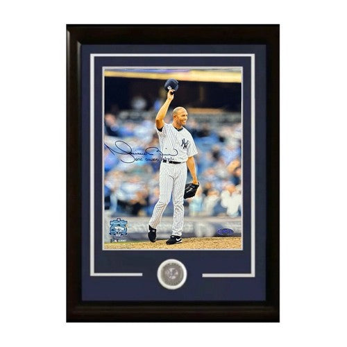Mariano Rivera Yankees Signed 8x10 Framed Photo 602 Saves 9/19/11 Auto Steiner