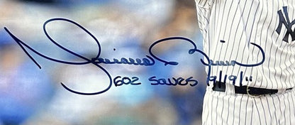 Mariano Rivera Yankees Signed 8x10 Framed Photo 602 Saves 9/19/11 Auto Steiner