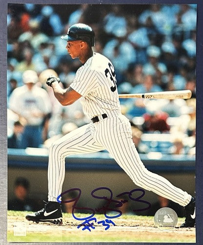 Darryl Strawberry Signed 8x10 Photo New York Yankees Mint Autograph CBM COA