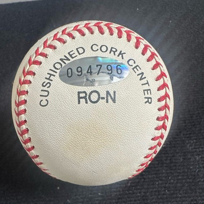 Greg Maddux Signed Official N.L Baseball Auto 4cy Young Engraved Steiner Coa