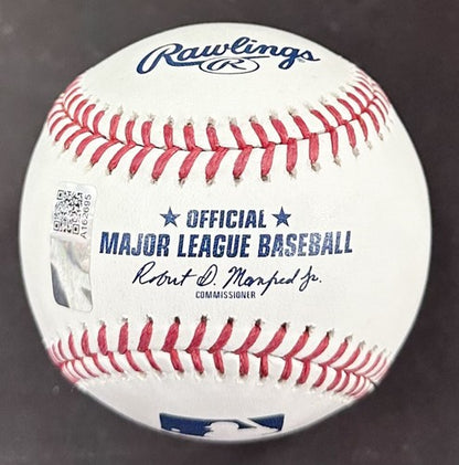 Devin Williams Signed Official MLB Baseball Brewers Yankees Auto Steiner COA