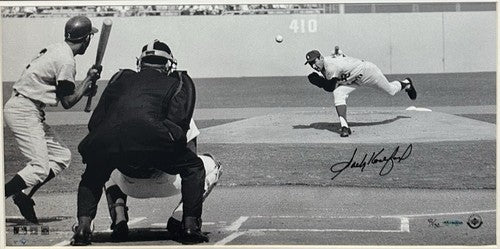 Sandy Koufax Signed Framed Pano Photo Dodgers LE Mint Autograph UDA MLB COA HOF