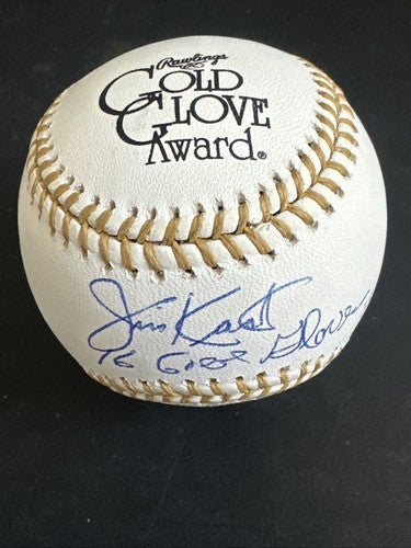 Jim Kaat  Signed Official GG Baseball 16x Gold Gloves Auto HOF Twins Steiner MLB