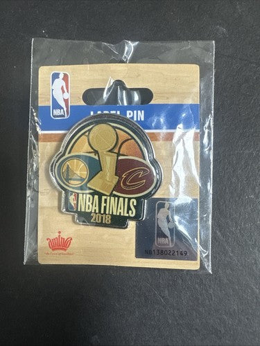2018 NBA Finals Warriors Cleveland Cavaliers Pin New Sealed Steph Curry LeBron