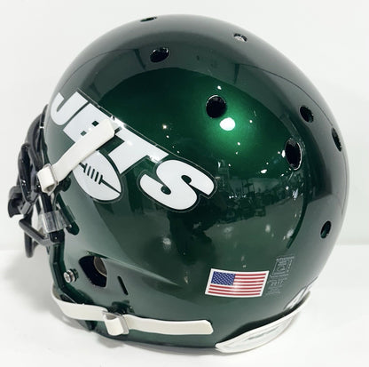 Rontez Miles 2017 Game Used NY Jets Schutt Authentic FS Helmet Visor #45 COA