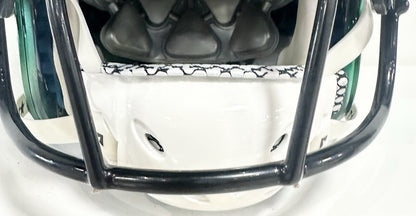 Rontez Miles 2017 Game Used NY Jets Schutt Authentic FS Helmet Visor #45 COA