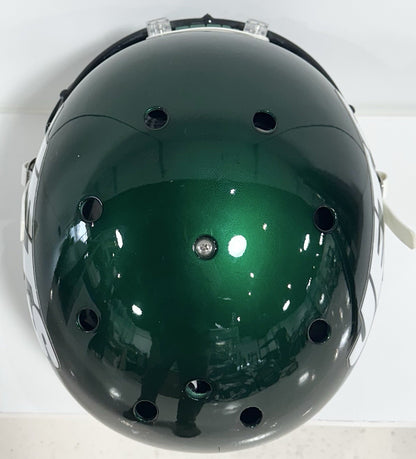Rontez Miles 2017 Game Used NY Jets Schutt Authentic FS Helmet Visor #45 COA