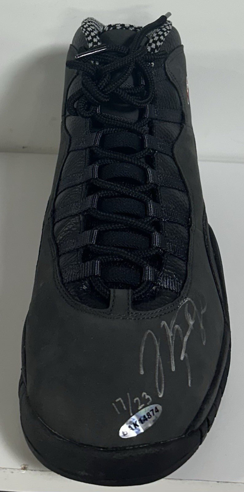 Michael Jordan Signed Jordan 10 Retro Suede Sneaker Pair Bulls /23 Auto UDA HOF