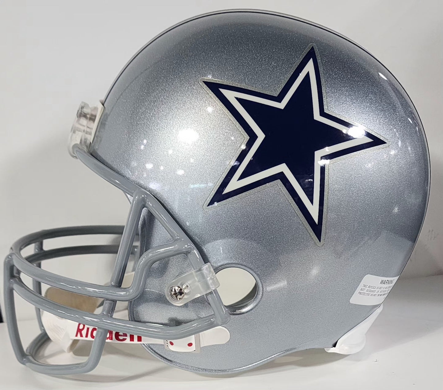 Troy Aikman Signed Cowboys FS Helmet Hof Auto /206 RIDELL
