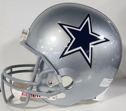 Troy Aikman Signed Cowboys FS Helmet Hof Auto /206 RIDELL