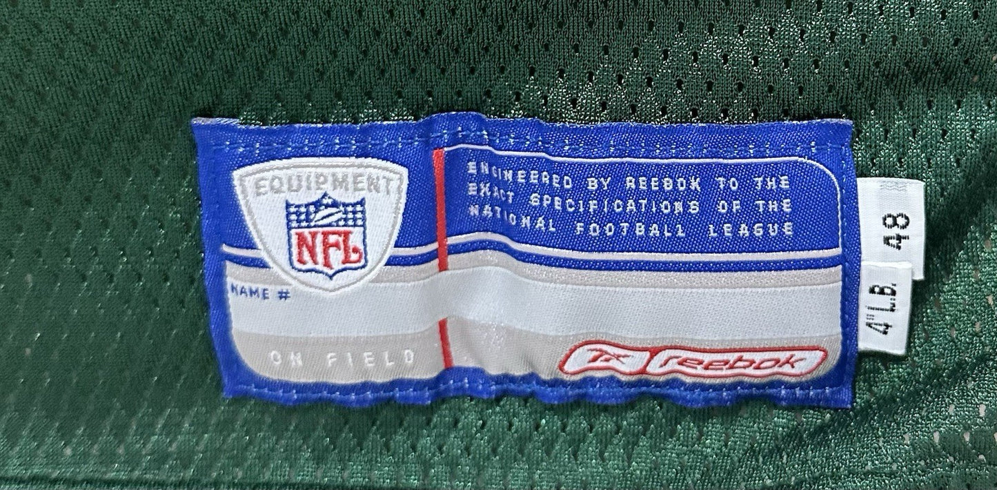 Chad Pennington Signed Game Used/Issued 2002 Reebok NY Jets Jersey Autograph COA