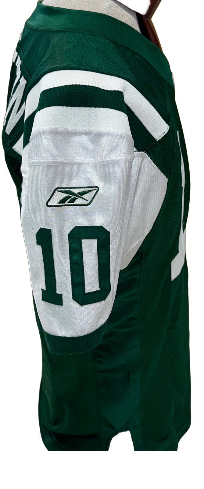 Chad Pennington Signed Game Used/Issued 2002 Reebok NY Jets Jersey Autograph COA