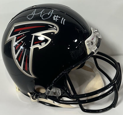 Julio Jones Signed Riddell Authentic FS Falcons Helmet Mint Autograph Radtke COA