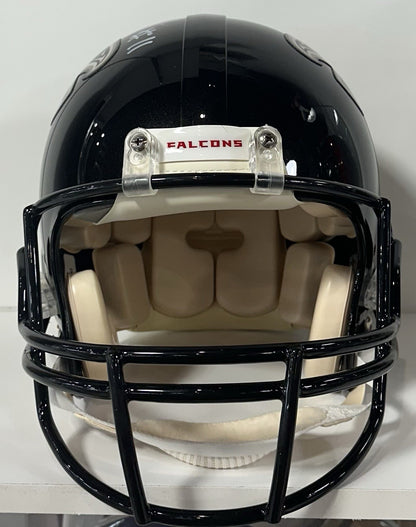 Julio Jones Signed Riddell Authentic FS Falcons Helmet Mint Autograph Radtke COA