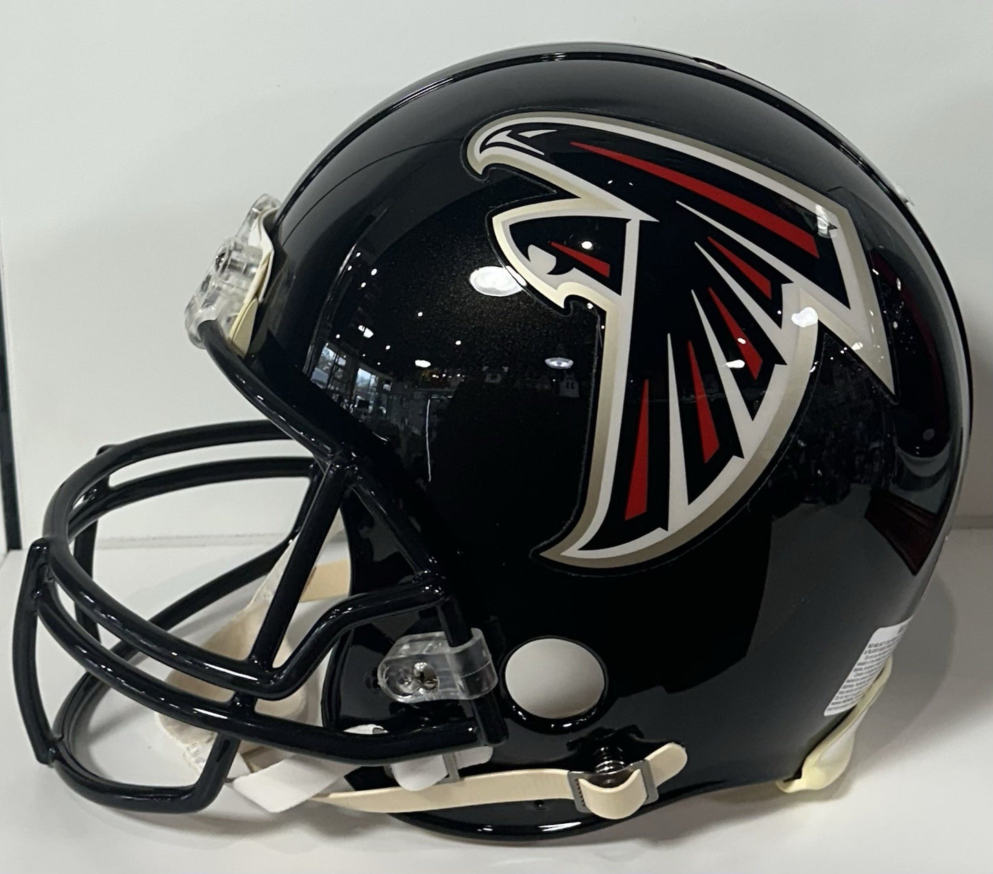 Julio Jones Signed Riddell Authentic FS Falcons Helmet Mint Autograph Radtke COA