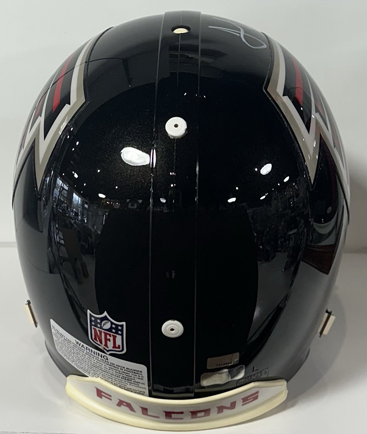 Julio Jones Signed Riddell Authentic FS Falcons Helmet Mint Autograph Radtke COA