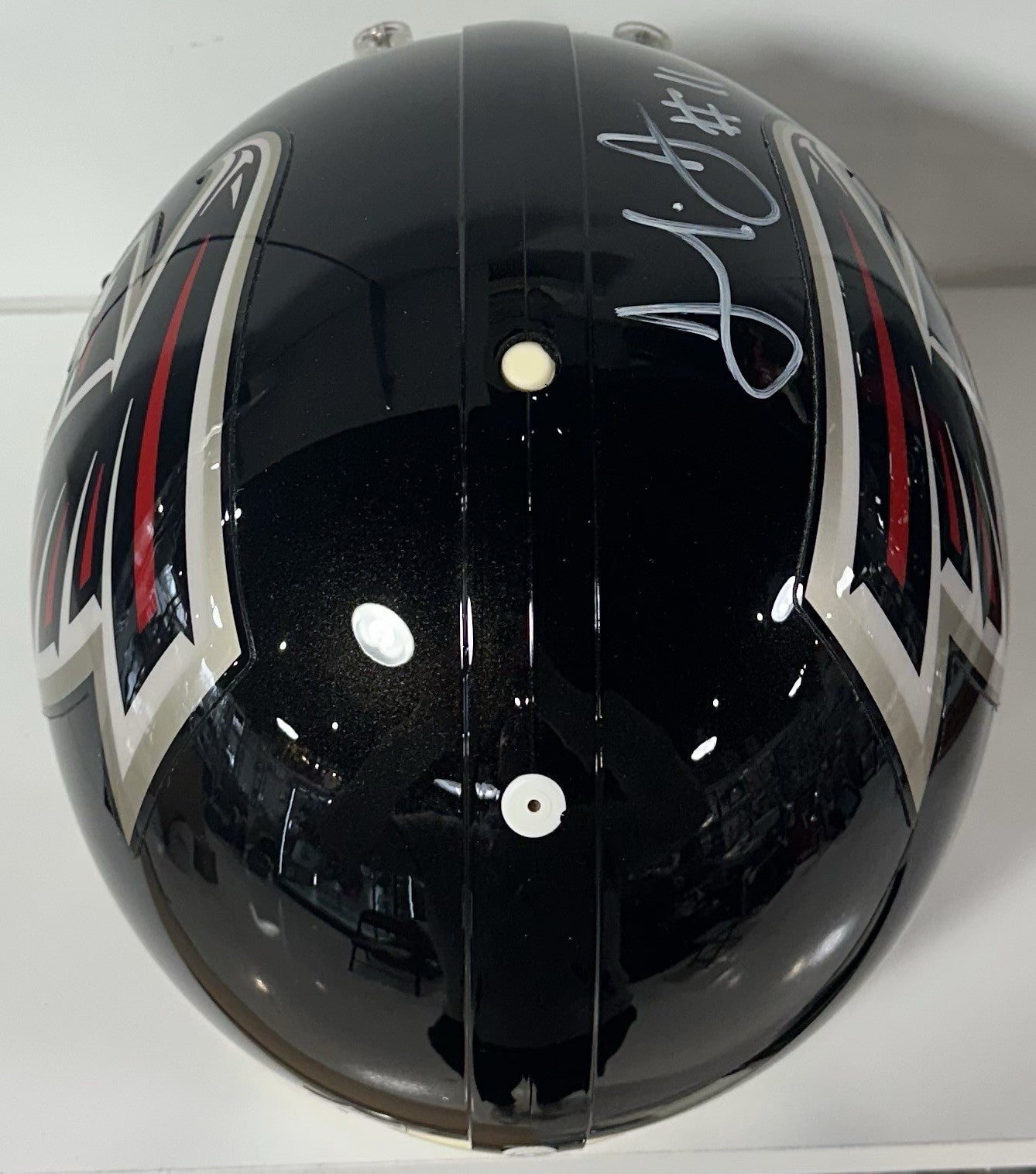 Julio Jones Signed Riddell Authentic FS Falcons Helmet Mint Autograph Radtke COA