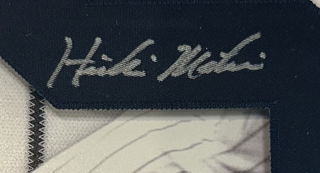 Hideki Matsui Signed Framed Jersey #55 Photo Yankees /100 Rookie Auto WS MVP UDA