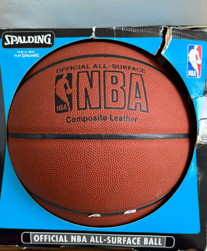Kobe Bryant Lakers Signed NBA Spalding Basketball Rookie Auto PSA Loa Letter