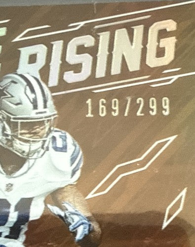 panini phoenix rookie rising 2016 EZEKIEL ELLIOTT Rc BGS 10 PRISTINE orange /299