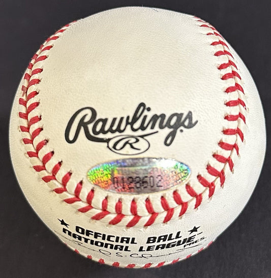 Keith Hernandez Signed Official NL Baseball 79 NL MVP Auto Cardinals TRISTAR COA