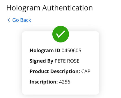 Pete Rose Signed Authentic Roman Reds Hat New Era 4256 Autograph Fanatics COA