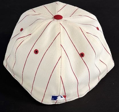 Pete Rose Signed Authentic Roman Reds Hat New Era 4256 Autograph Fanatics COA